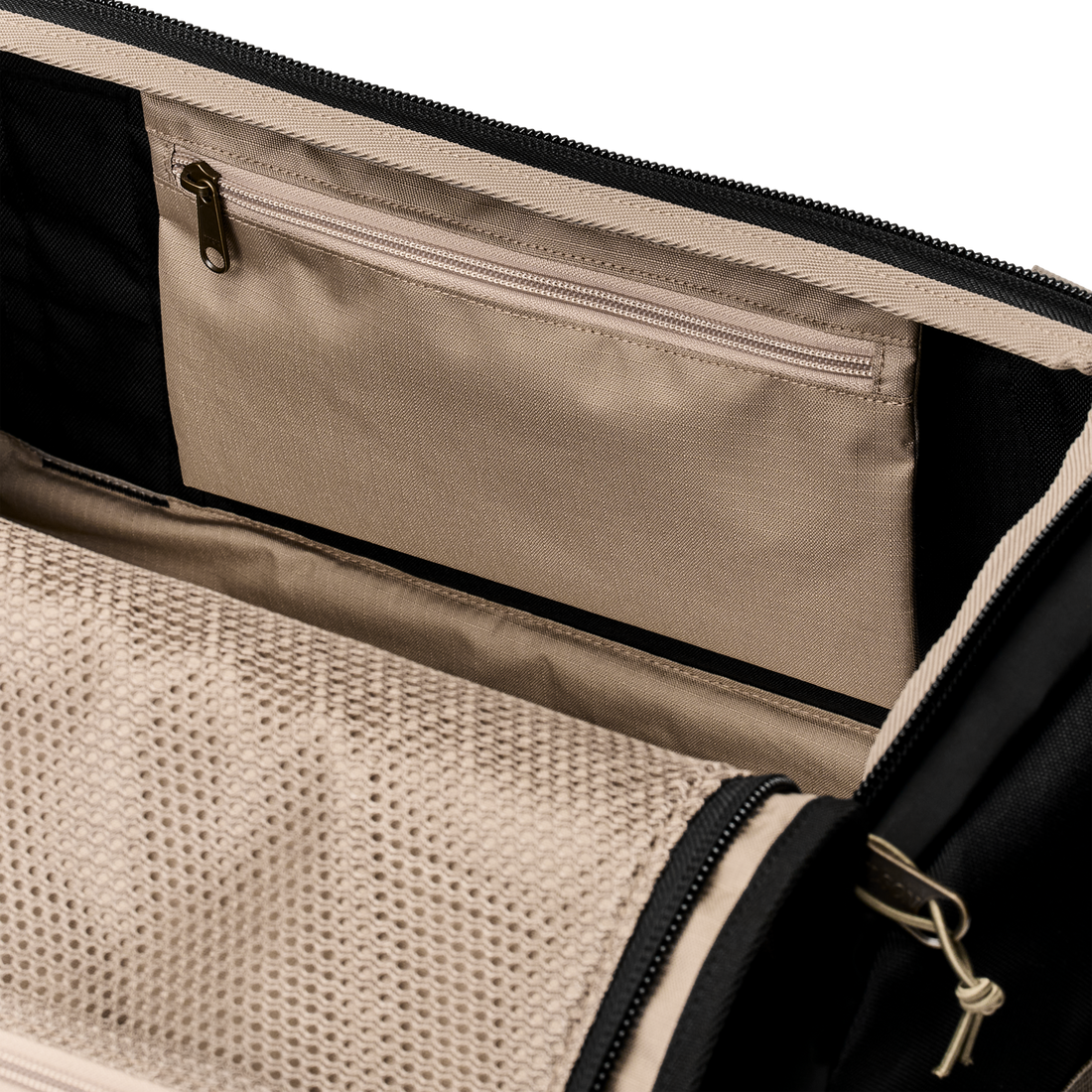 ALL-WEATHER 50L DUFFLE BAG - BLACK / COVERT