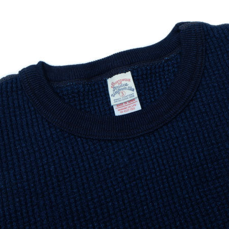 Big Waffle T-Shirt-Indigo