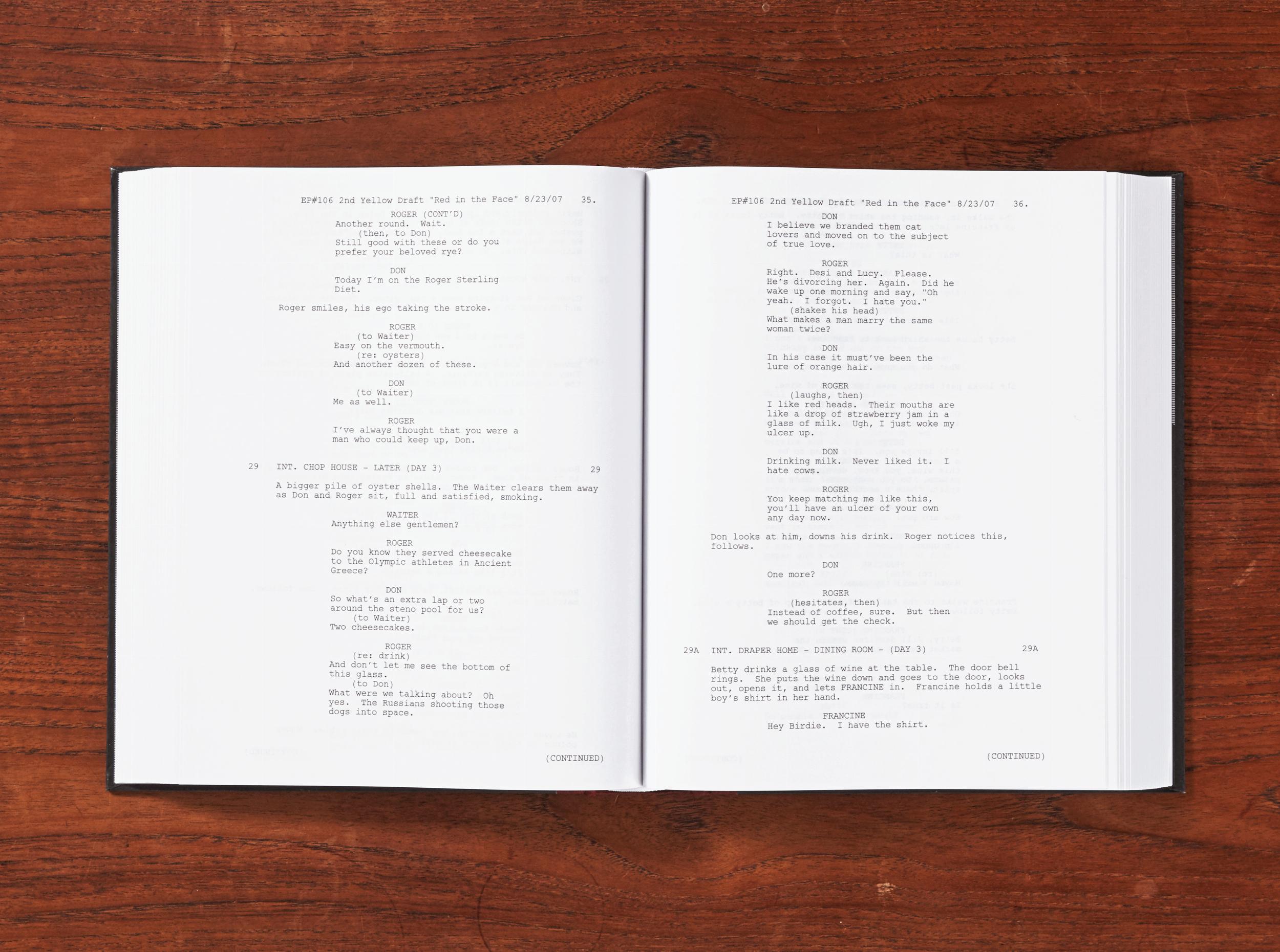 Matthew Weiner. Mad Men. 7 Vols. Script Edition (English)