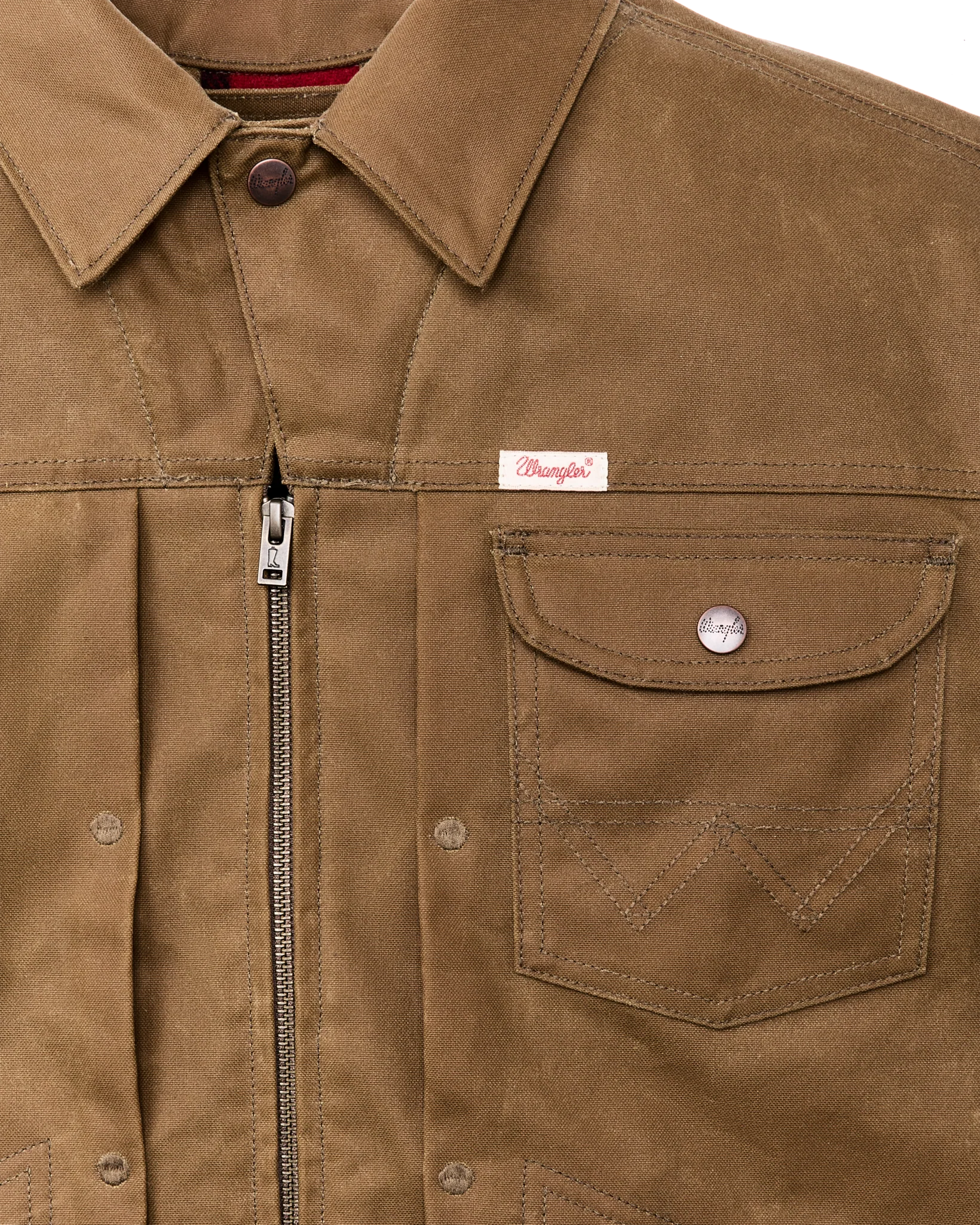 Wrangler X Filson Adventure Jacket-Dark Tan