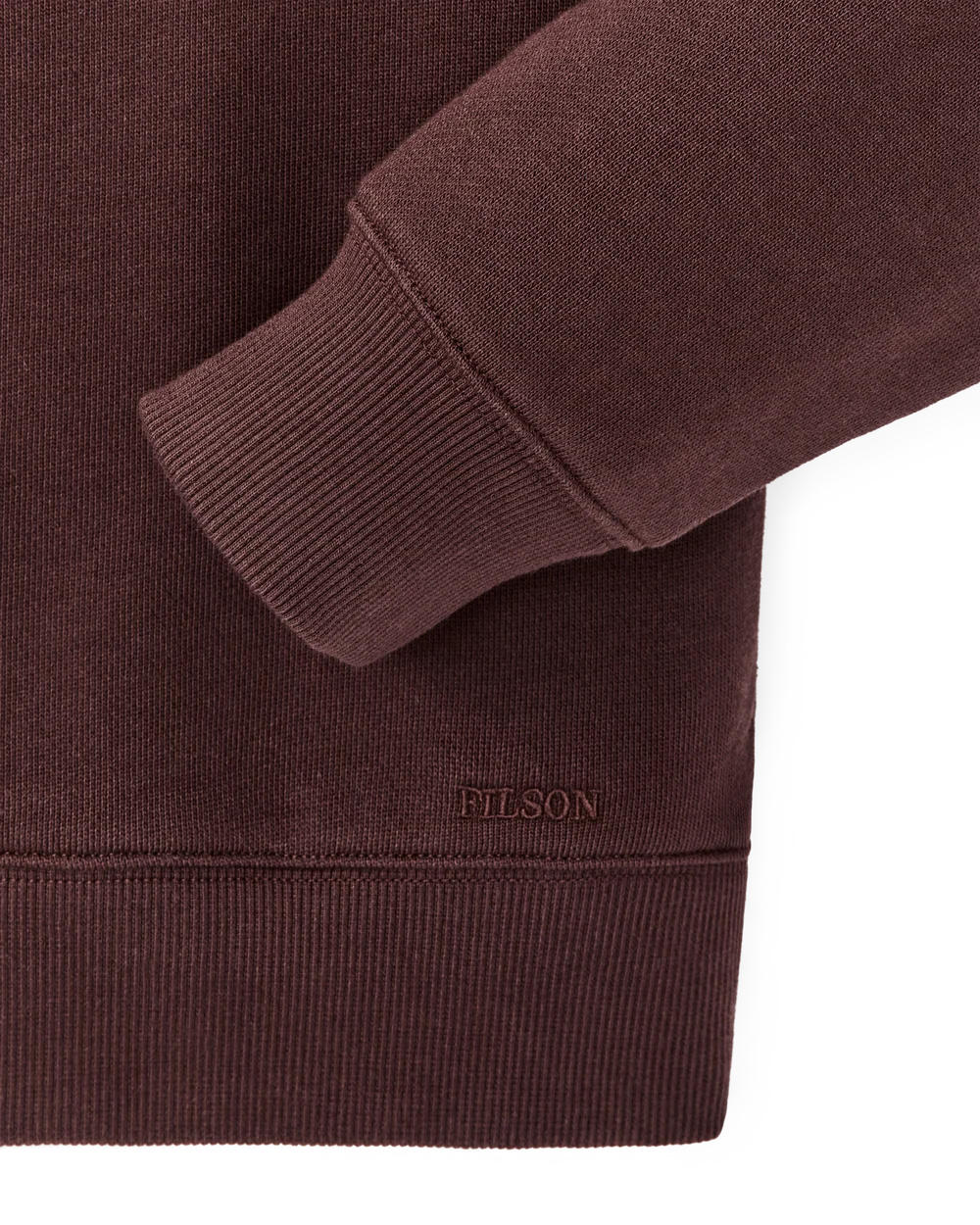 Women's French Terry Crewneck - Eagle Brown