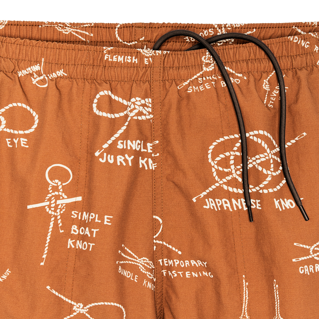 OXBOW LAKE TRUNKS - BOURBON / KNOTS