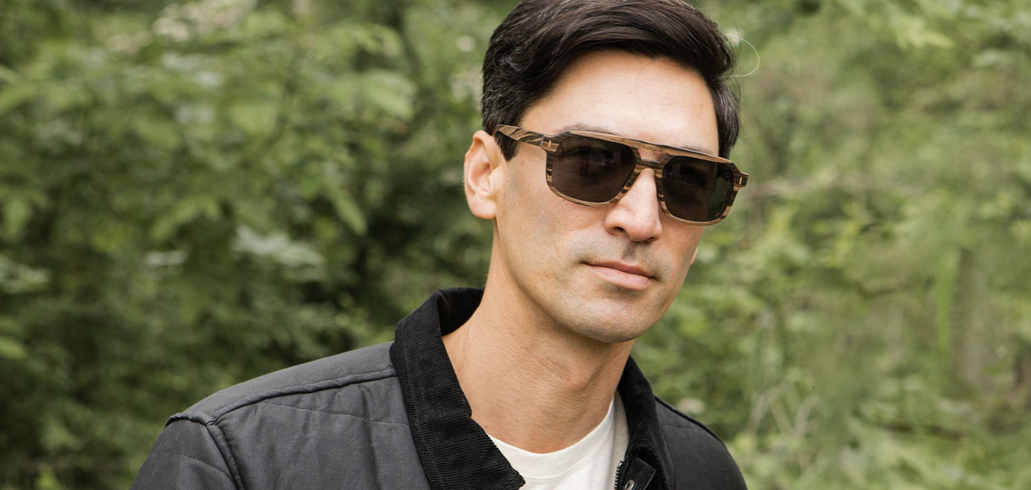 Auburn: Striped Ebony - Grey Polarized