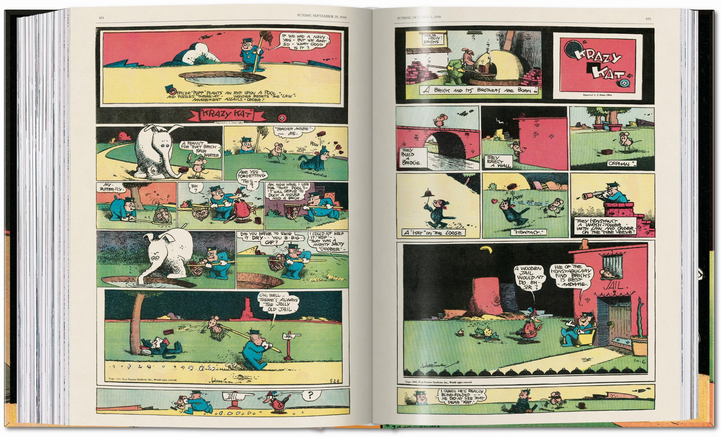 George Herriman. Krazy Kat. The Complete Color Sundays 1935–1944 (English)