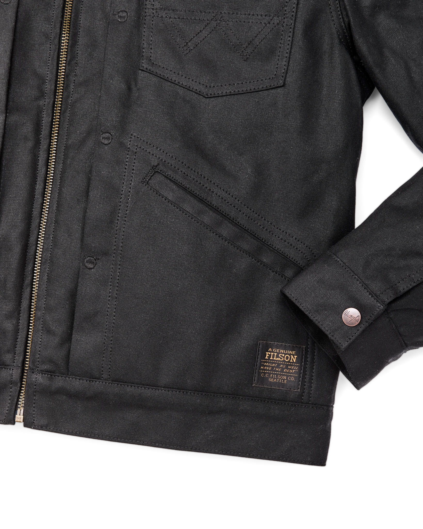 Wrangler X Filson Adventure Jacket-Black