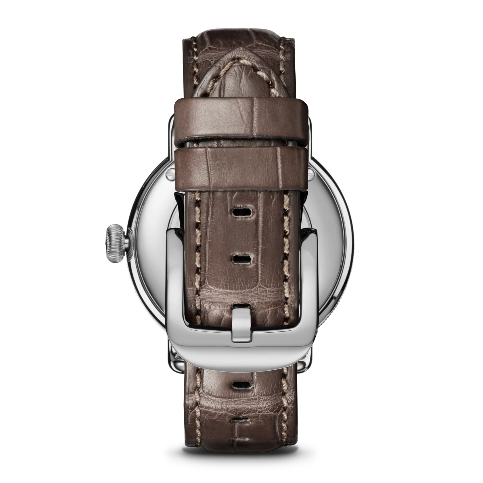 Canfield Watch 38mm - Gray Brown / Alligator Strap