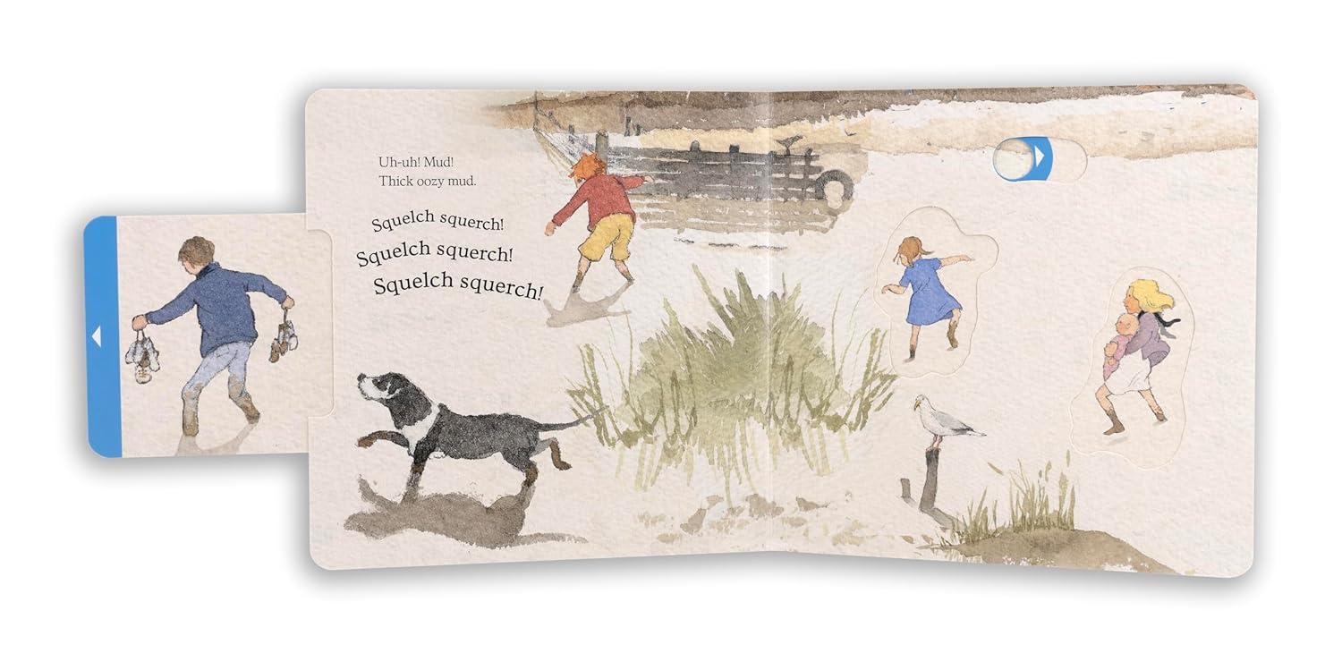 We're Going on a Bear Hunt (Pull, Slide and Play, Kids Board Book)