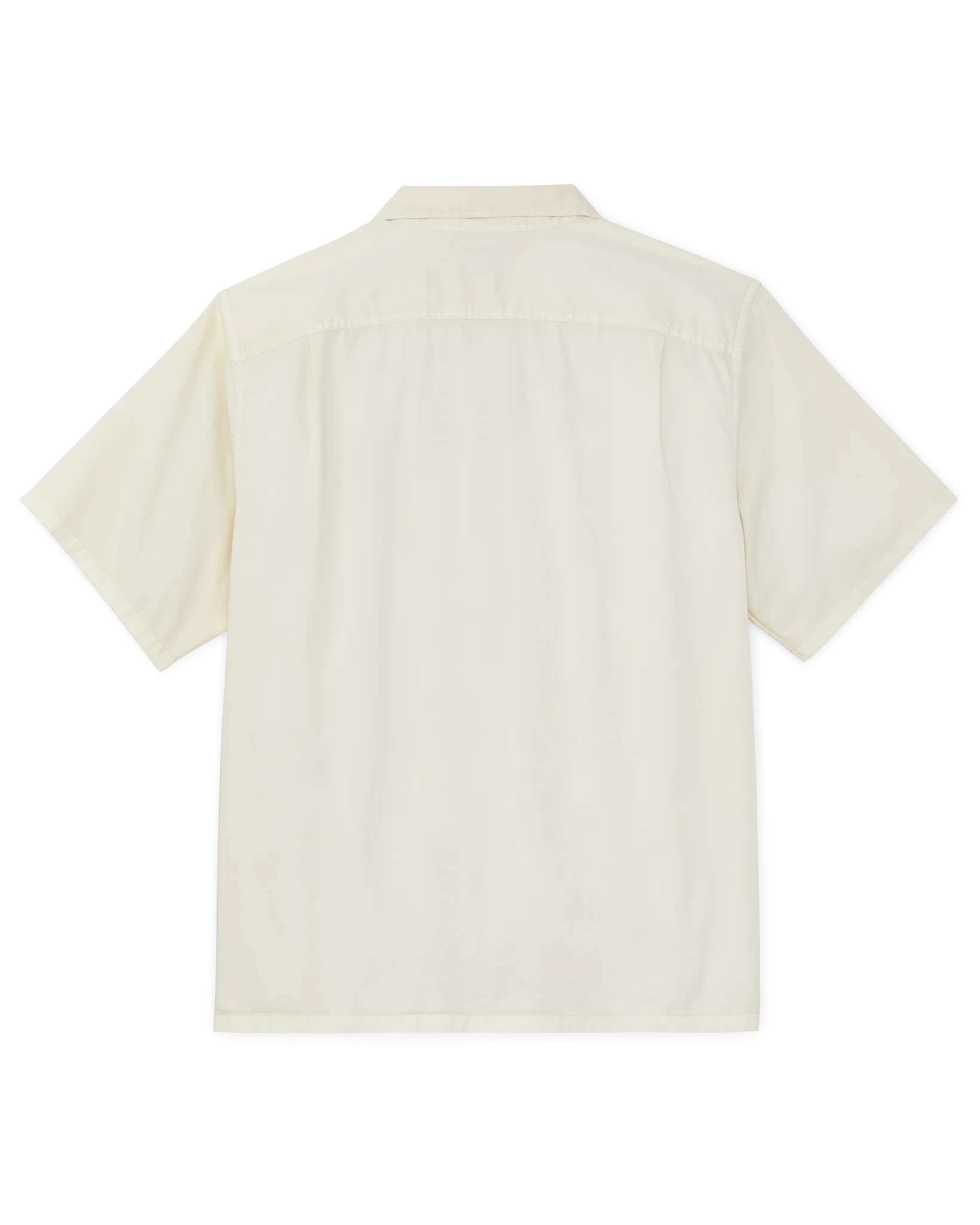 Short Sleeve 4.5-oz. Twill Shirt - Ivory
