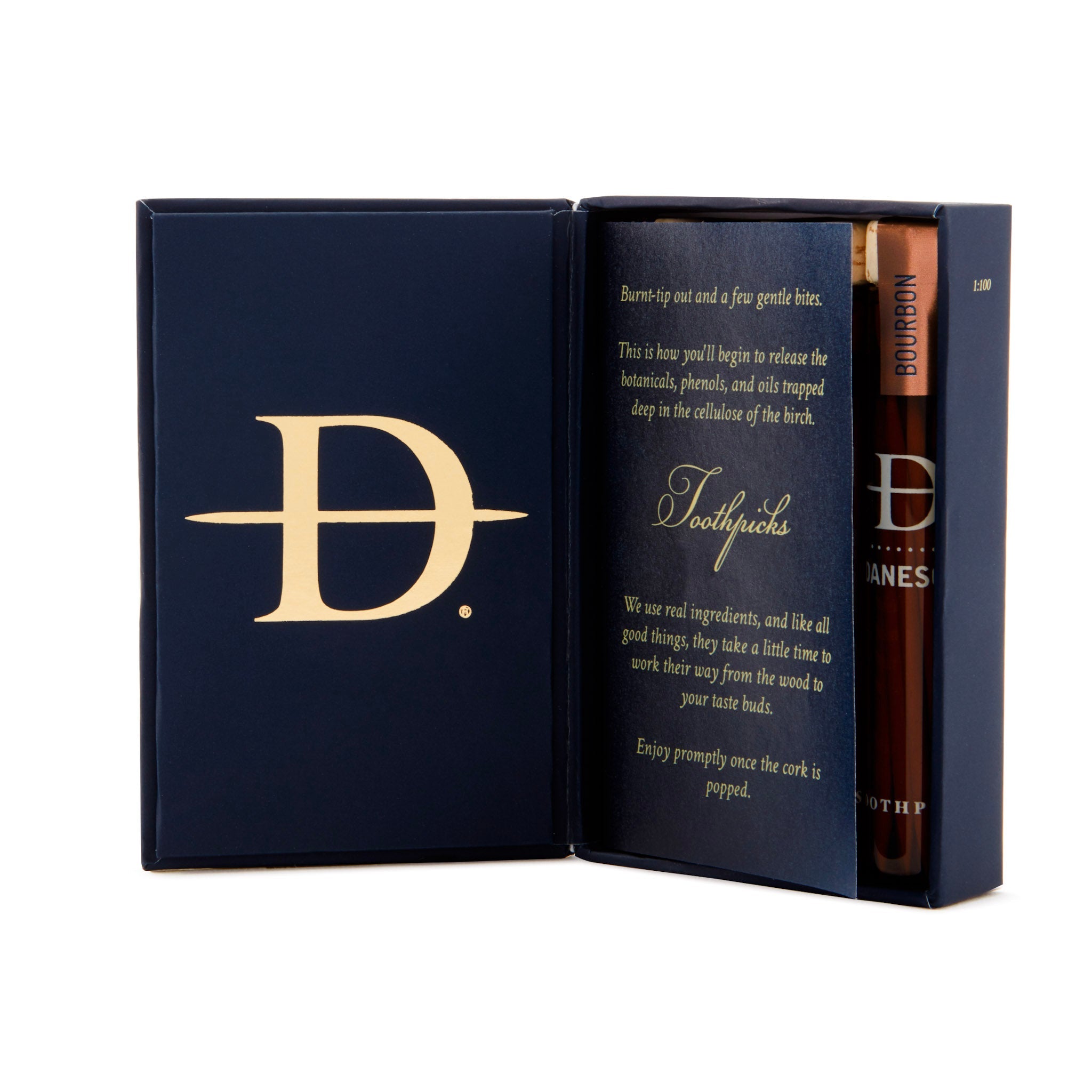 DANESON TOOTHPICKS - SINGLE MALT NO. 16 & BOURBON NO. 22 | 4-BOTTLE BOX