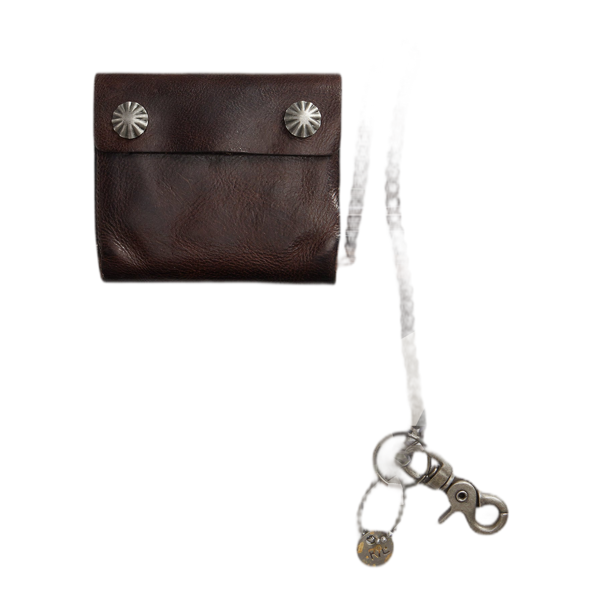 RRL Leather Chain Wallet
