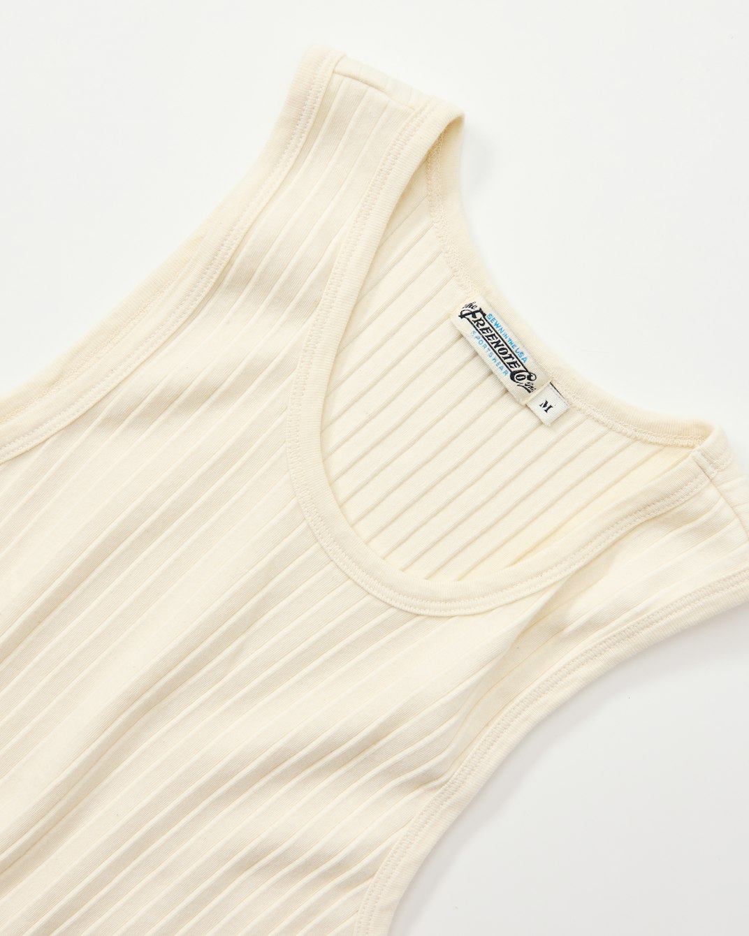 FREENOTE COTTON RIBBED TANK - NATURAL