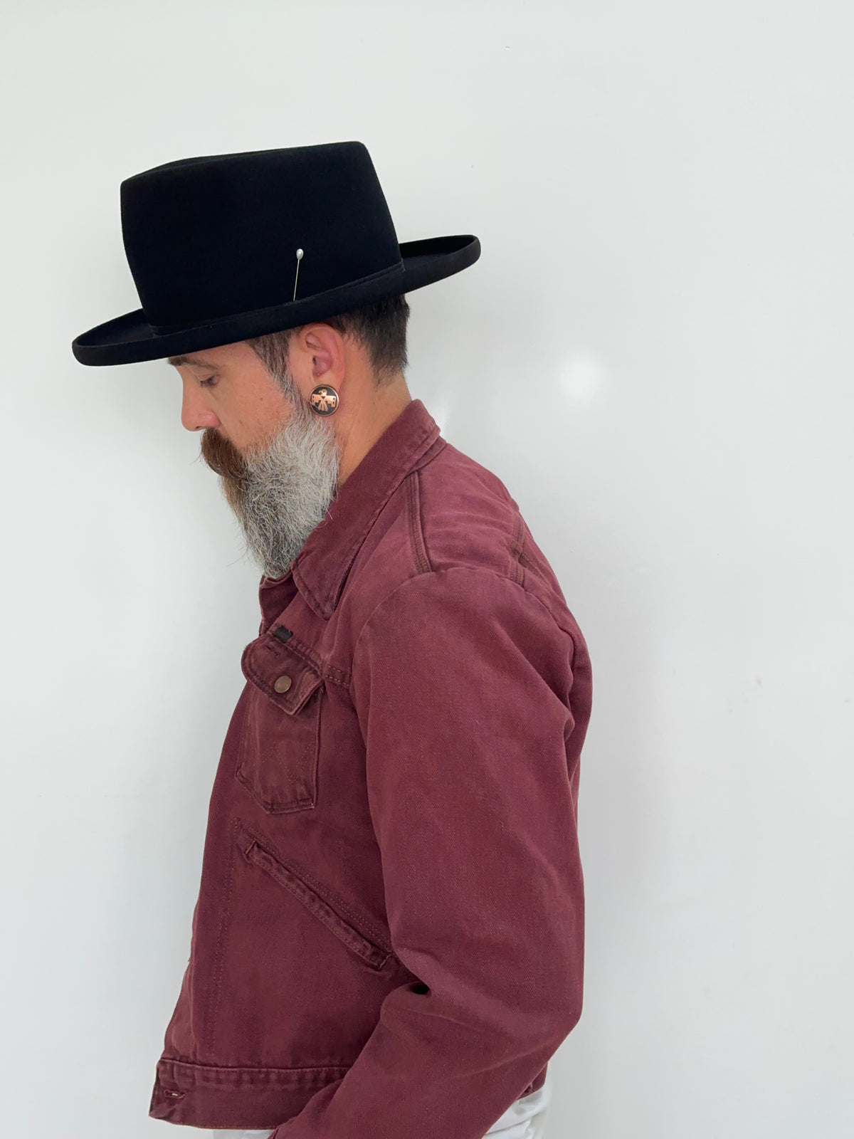Black Fedora By Lost River (57) 7 1/8