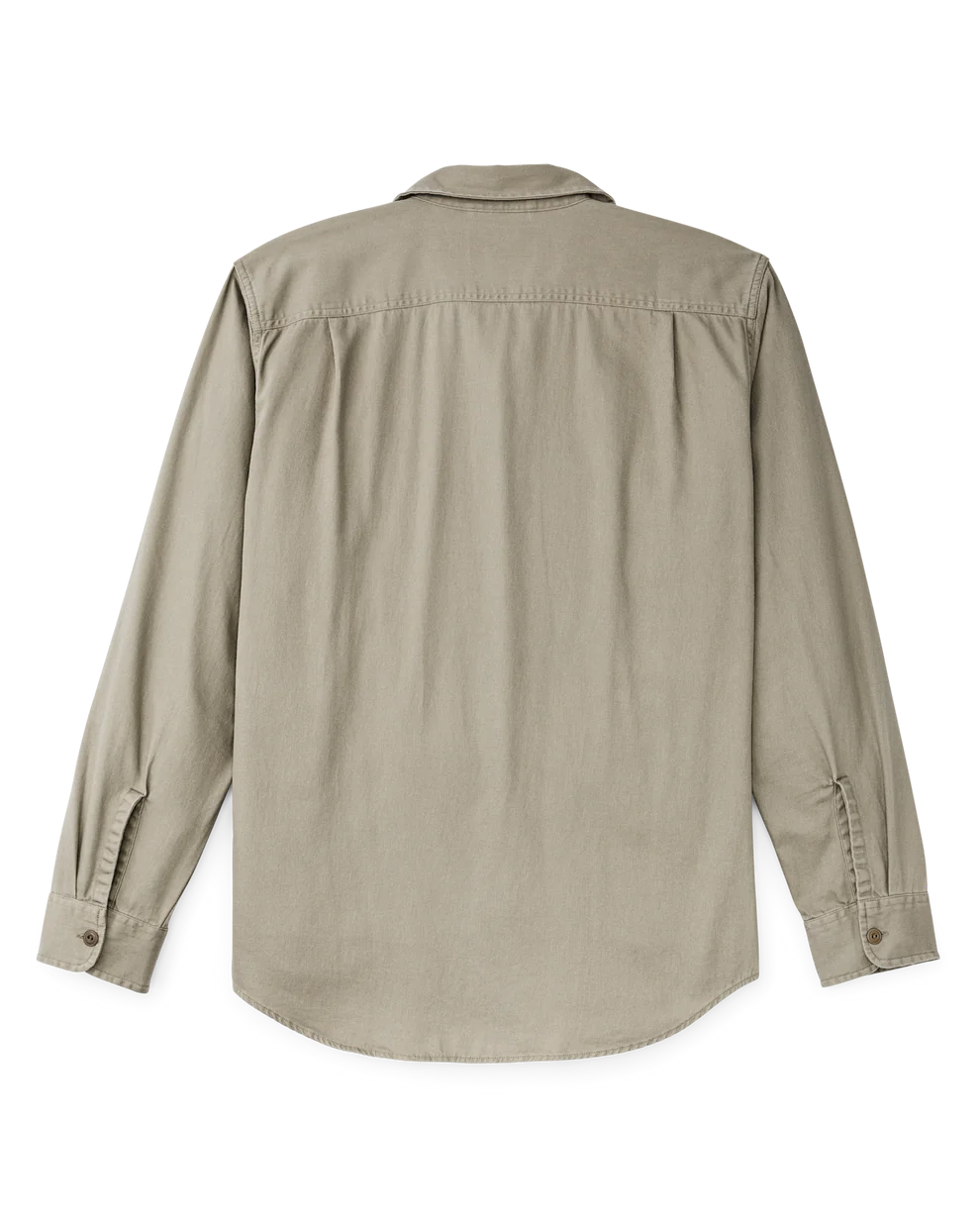Filson Shipwright Fine Twill Shirt-Gray Khaki