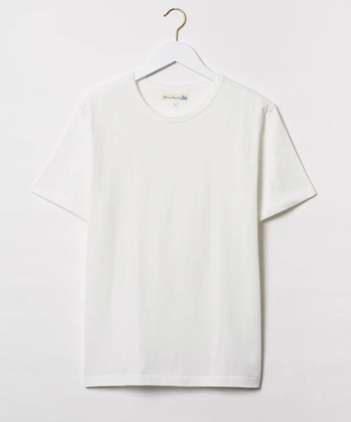 215 Loopwheeled Classic Fit Midweight T-Shirt-White