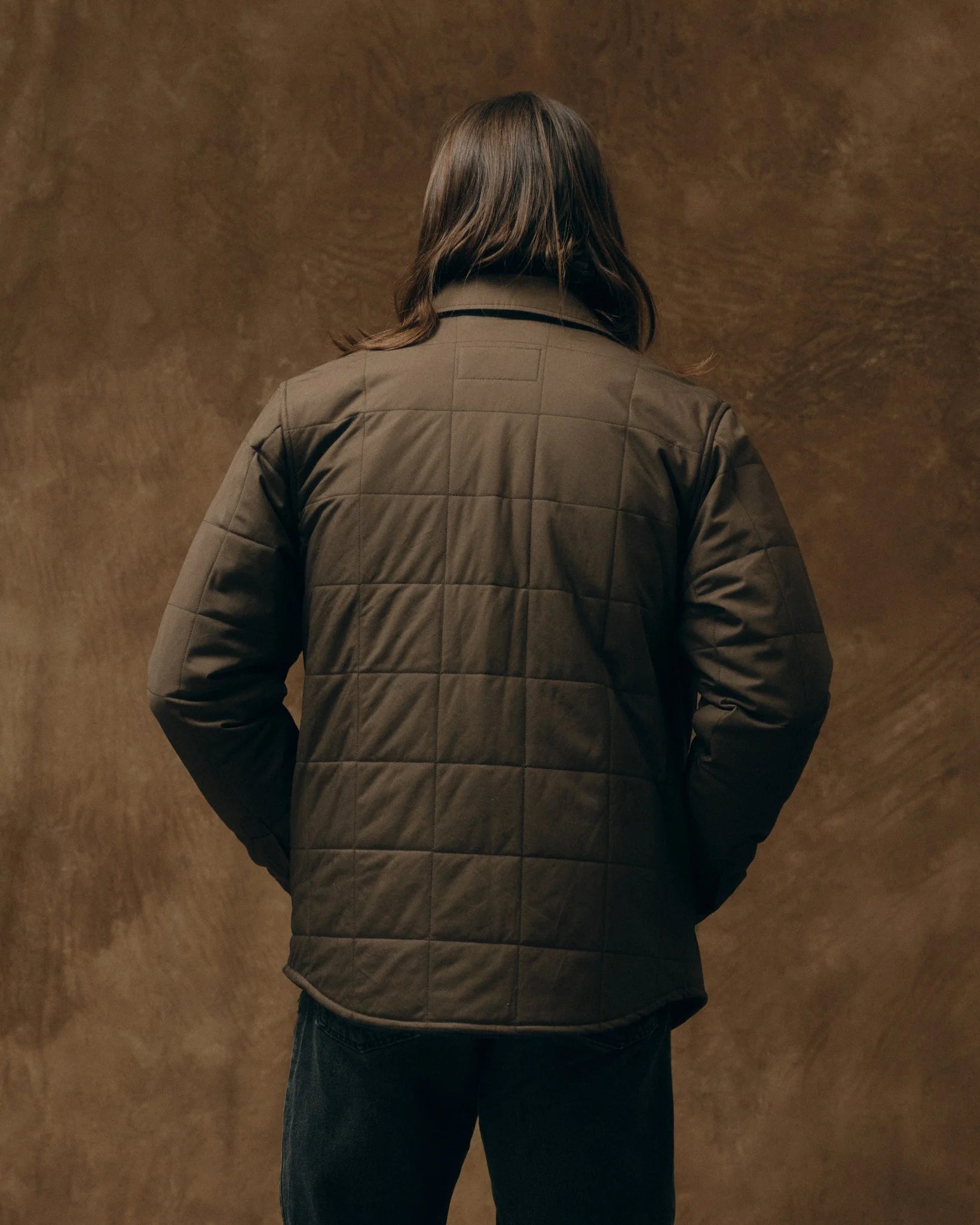 Cover Cloth Quilted Jac-shirt - Slate Black