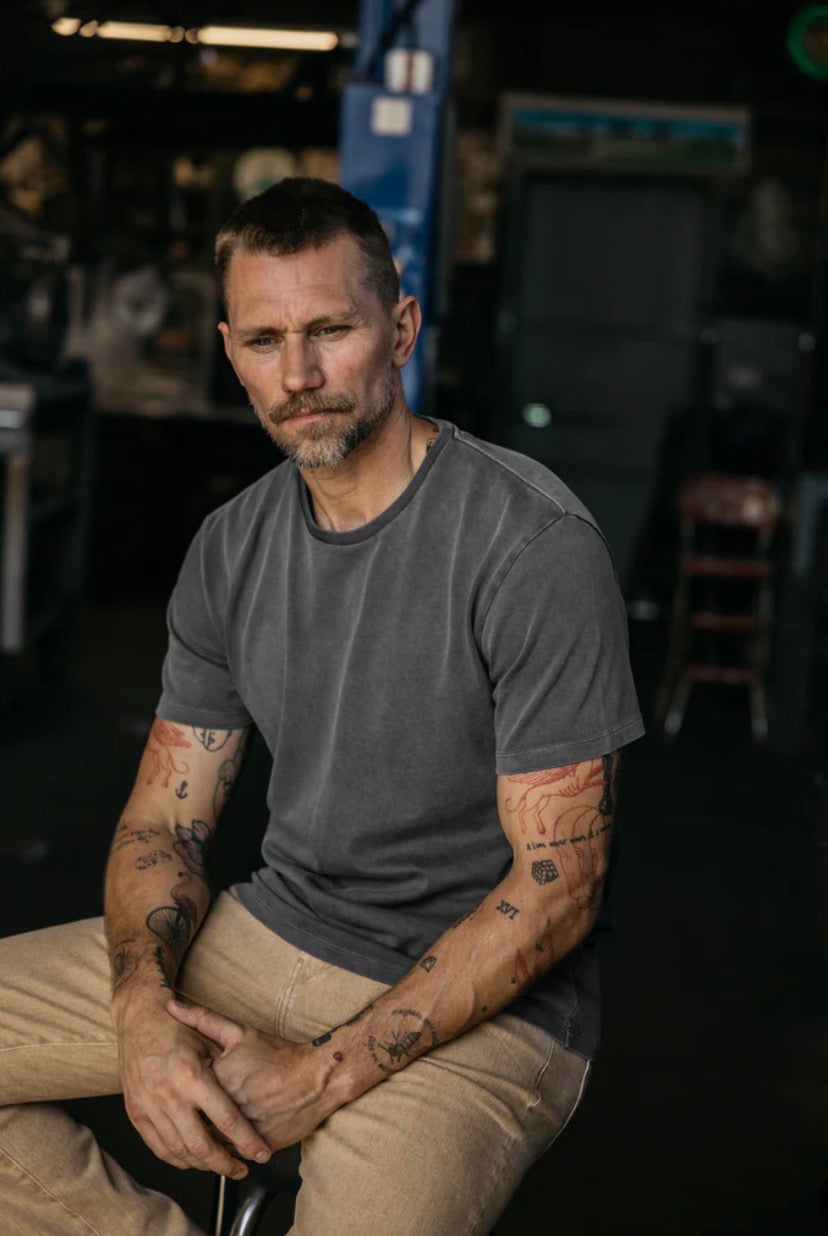 The Stamp 9oz Organic Cotton - Concrete