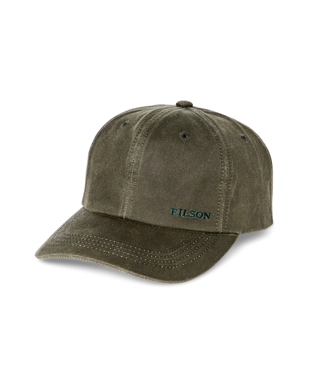 Waxed Low-profile Logger Cap - Otter Green