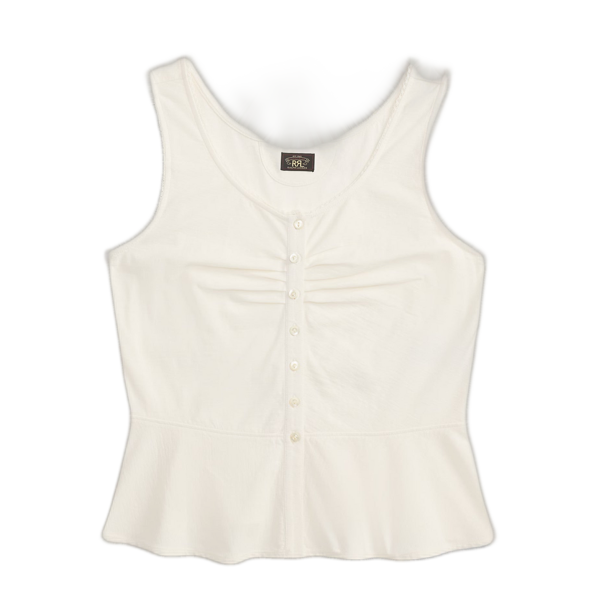RRL Cotton-Linen Jersey Camisole - Antique Cream