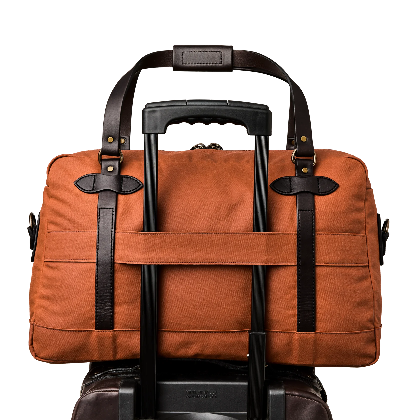 48 HOUR TIN CLOTH DUFFLE BAG - RUST