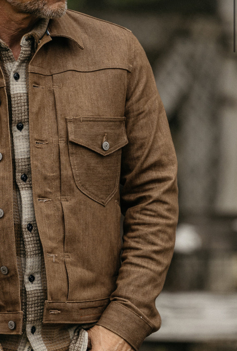 The Blade - Copper Raw 10.5oz Selvedge