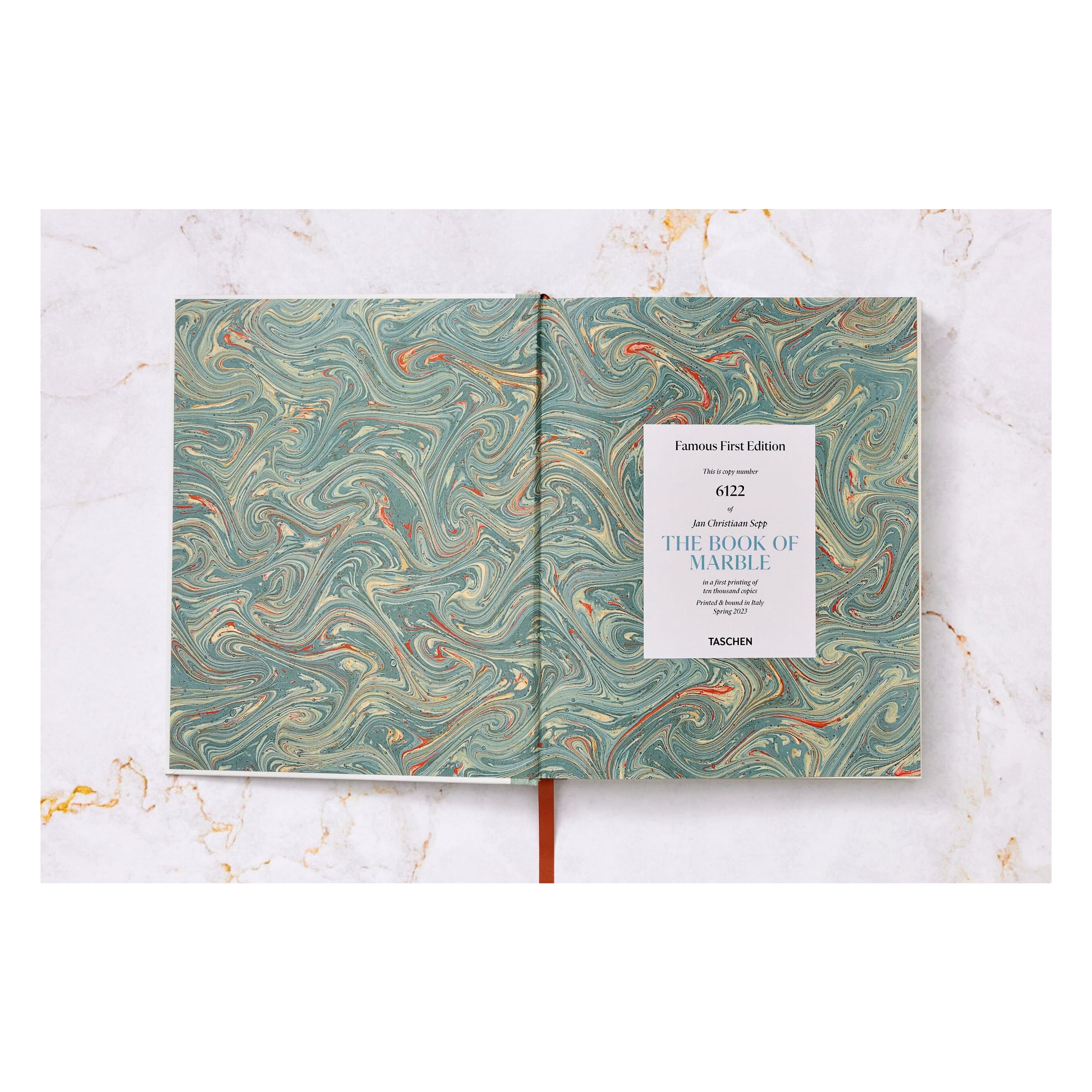 Jan Christiaan Sepp. The Book of Marble (German, French, English) (FFE)