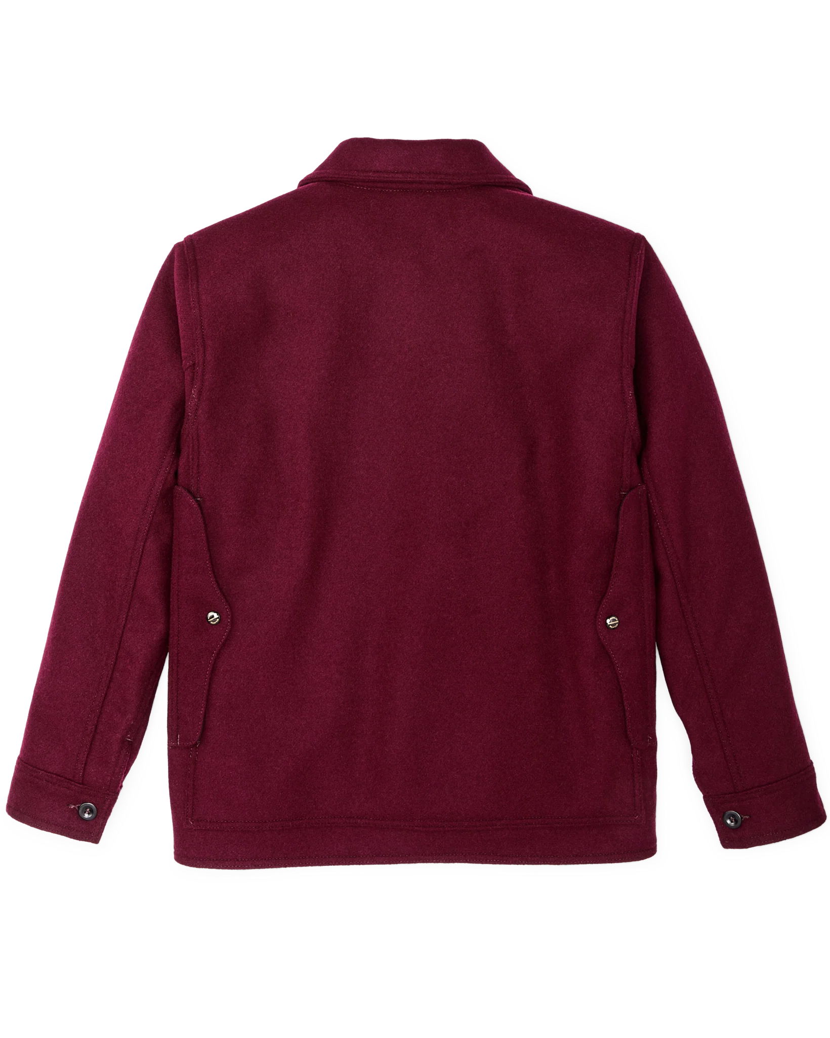 1940s Mackinaw Wool Cruiser Jacket - Wine