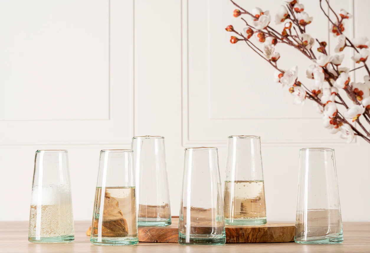 Moroccan Cone Champagne Glasses-Set of 6