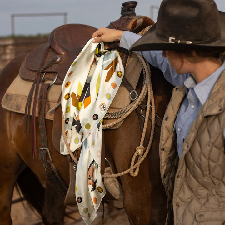 BRONC RIDER SCARF - LONG TALL