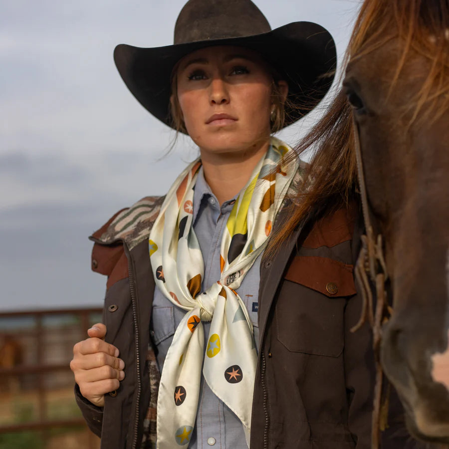 BRONC RIDER SCARF - LONG TALL