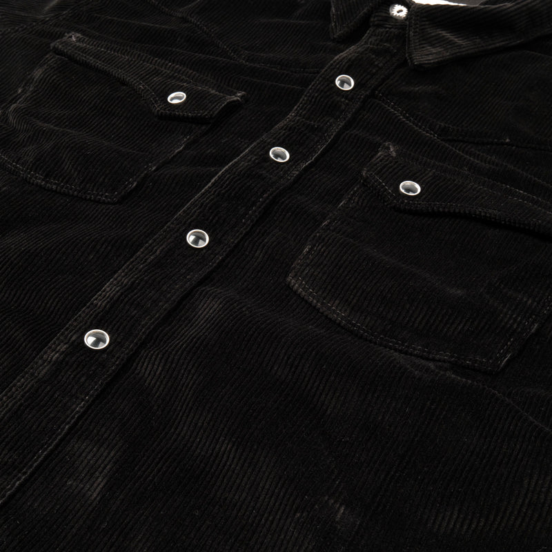 Calico Black Corduroy