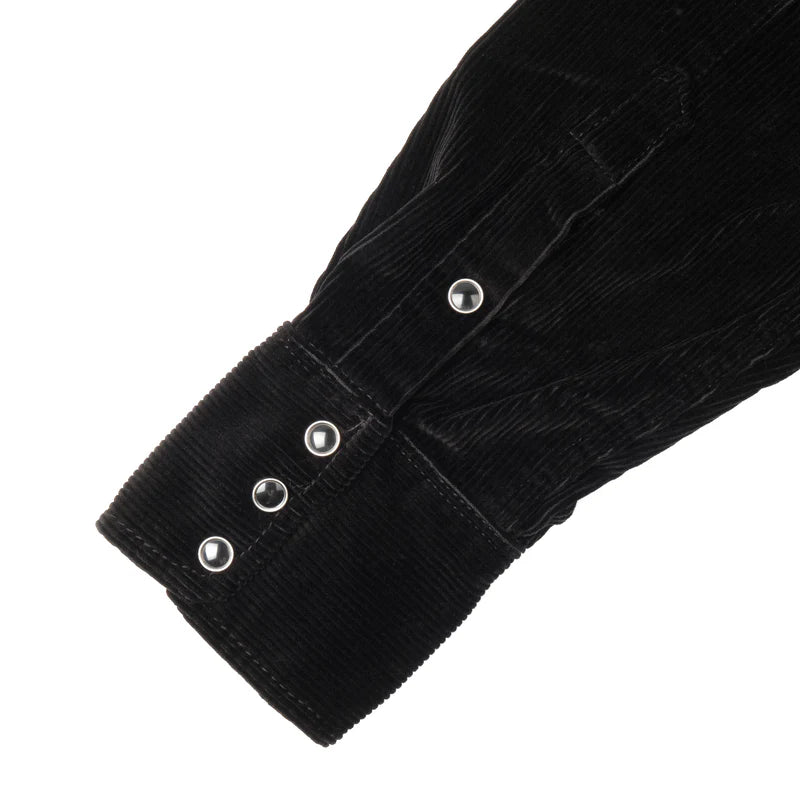 Calico Black Corduroy