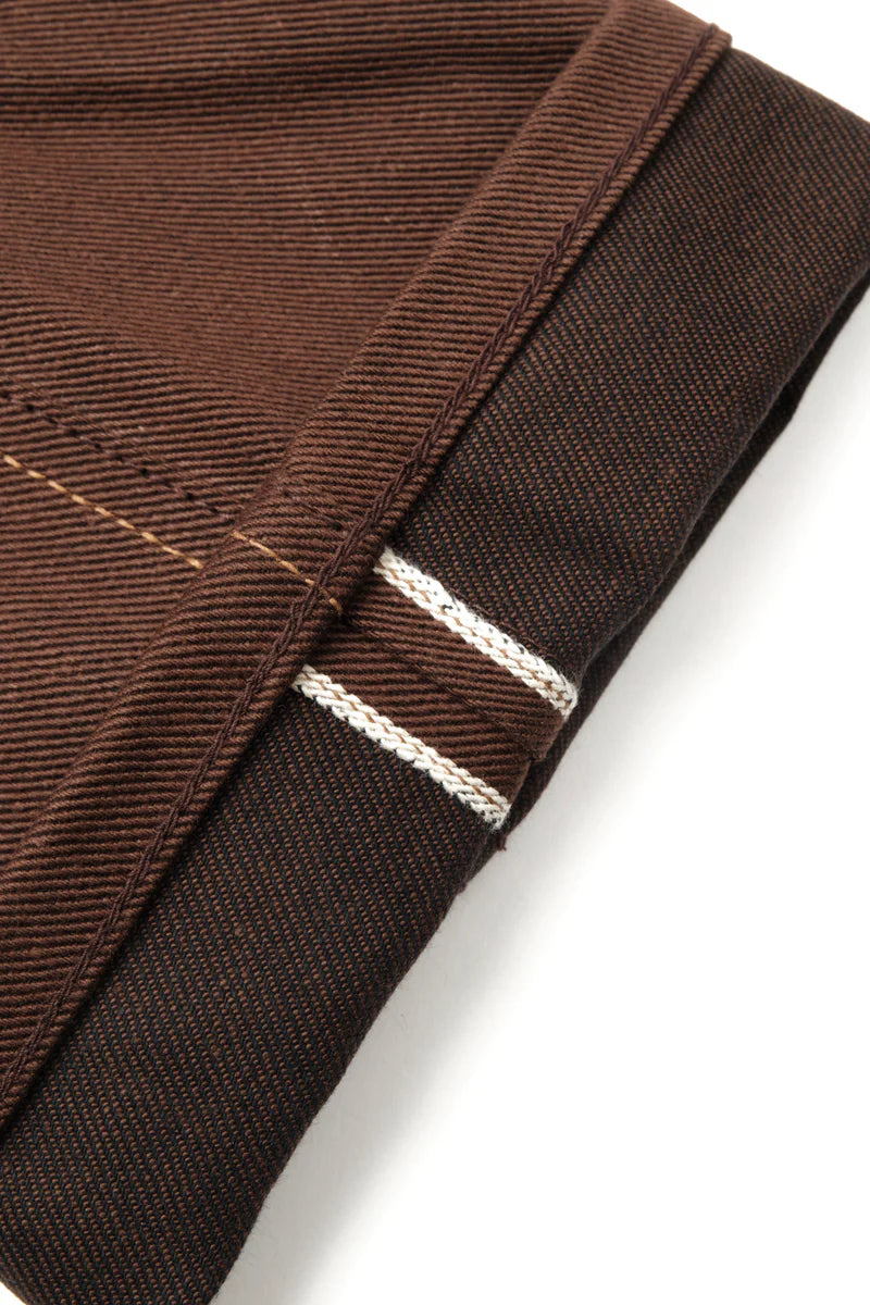 RIOS 15 OUNCE DARK BROWN DENIM