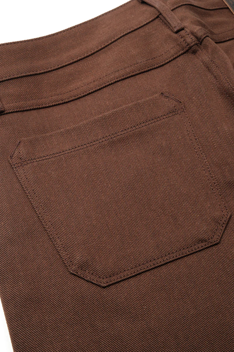 RIOS 15 OUNCE DARK BROWN DENIM