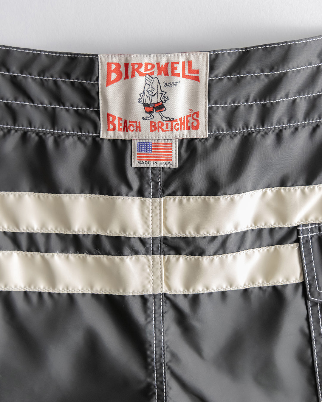 300 Boardshorts-Comp Stripe Asphalt