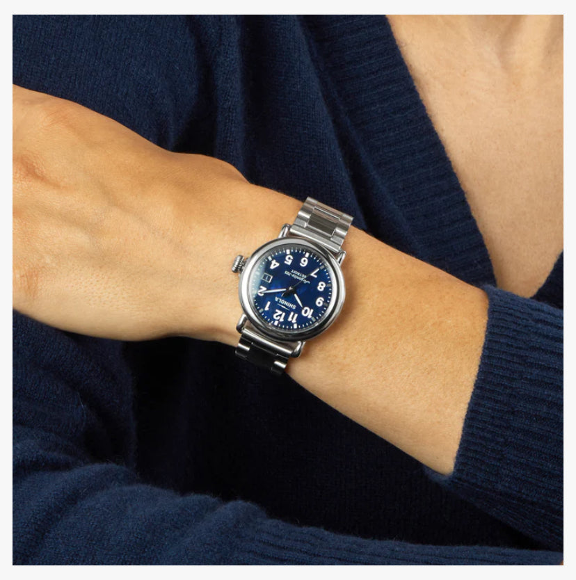 Runwell Watch 36 mm-Cadet Blue