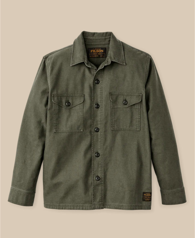 CLARKSTON JAC-SHIRT -SURPLUS GREEN