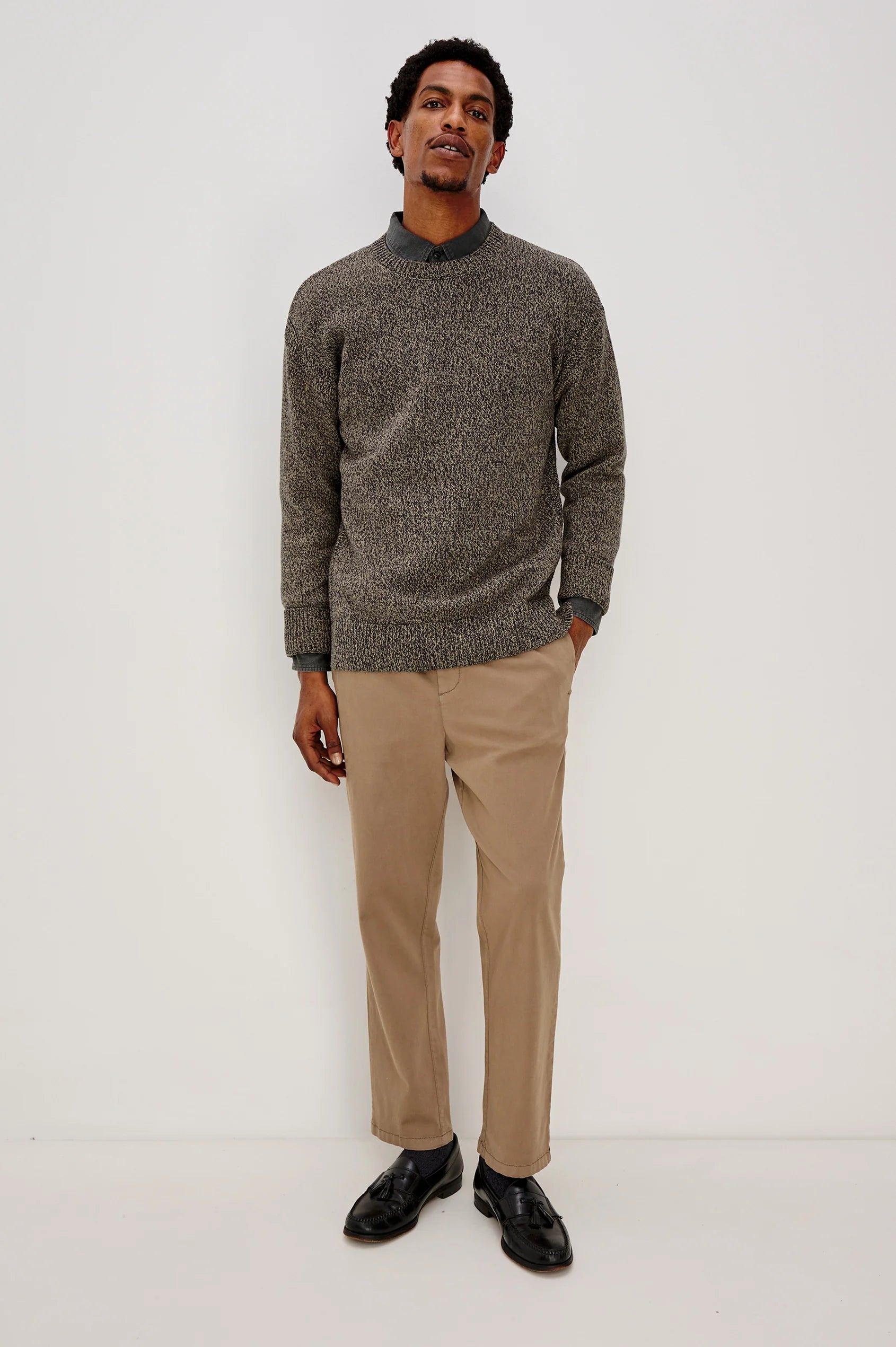 Bryce Sweater Navy Cedar