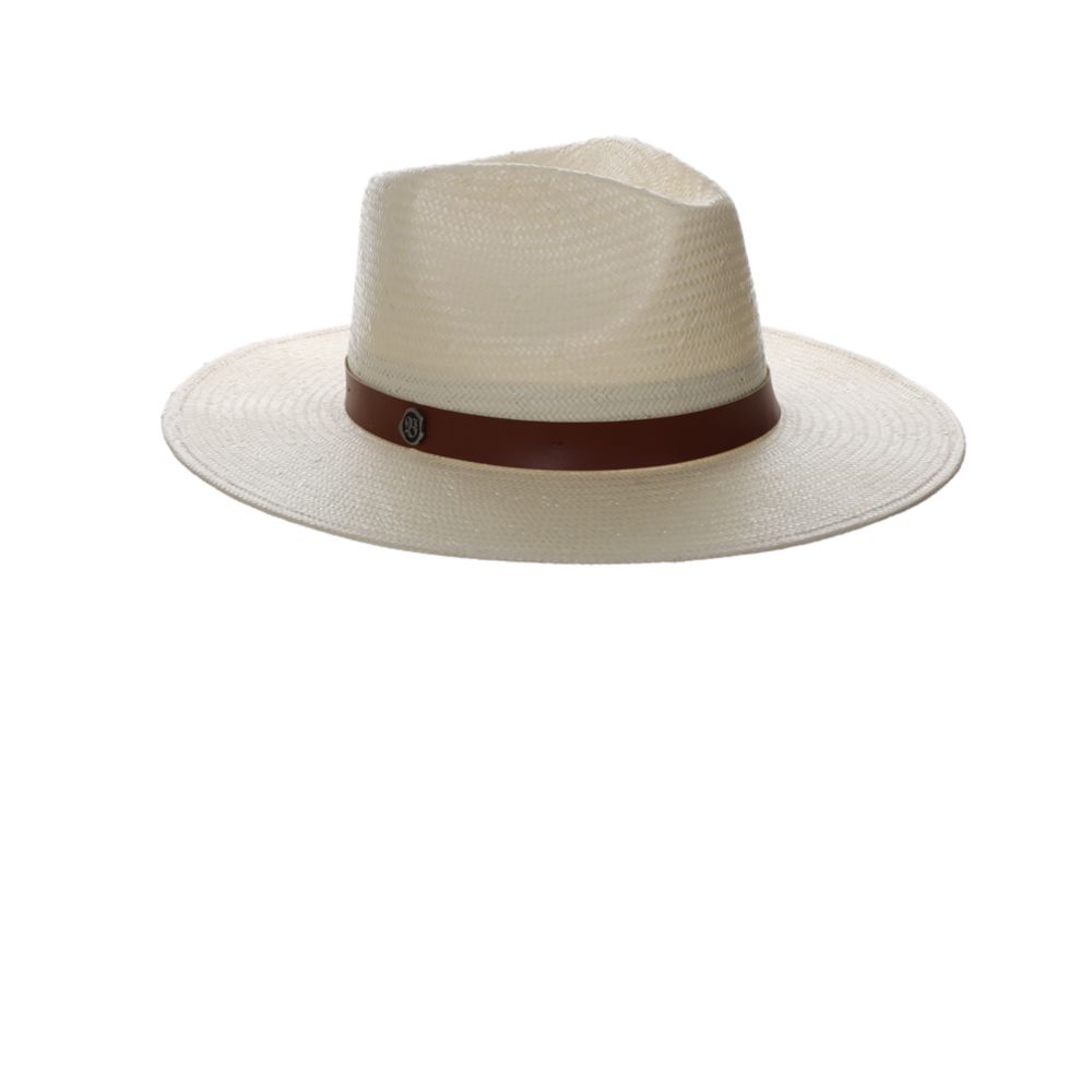 Biltmore Straw Fedora- She - Natural