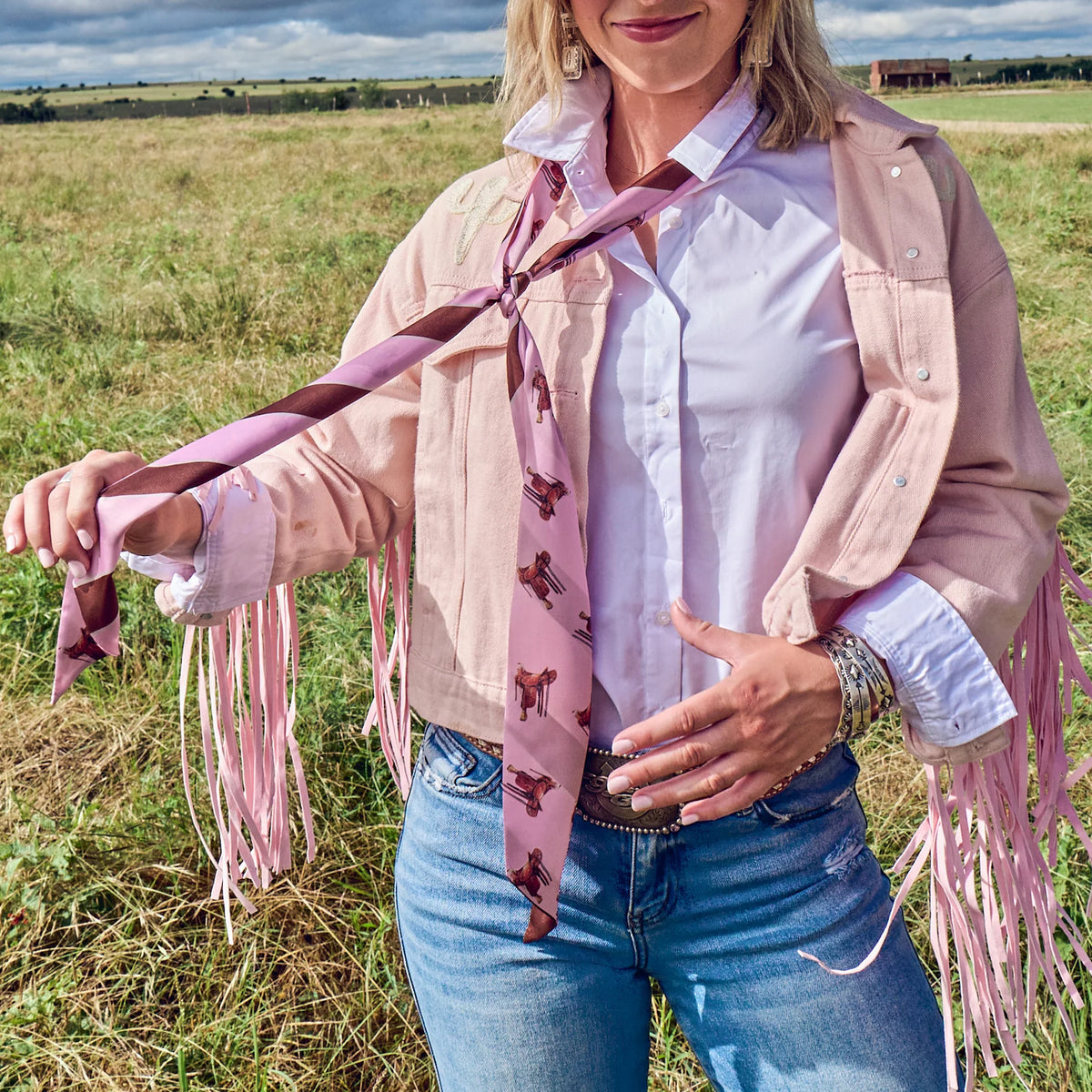 BOLI™ - Preppy Saddle - Pink/Brown