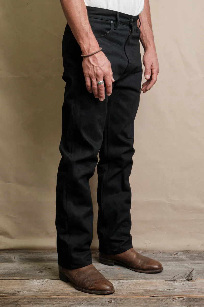 Wilkes Western raw 14.25 Ounce Black Grey