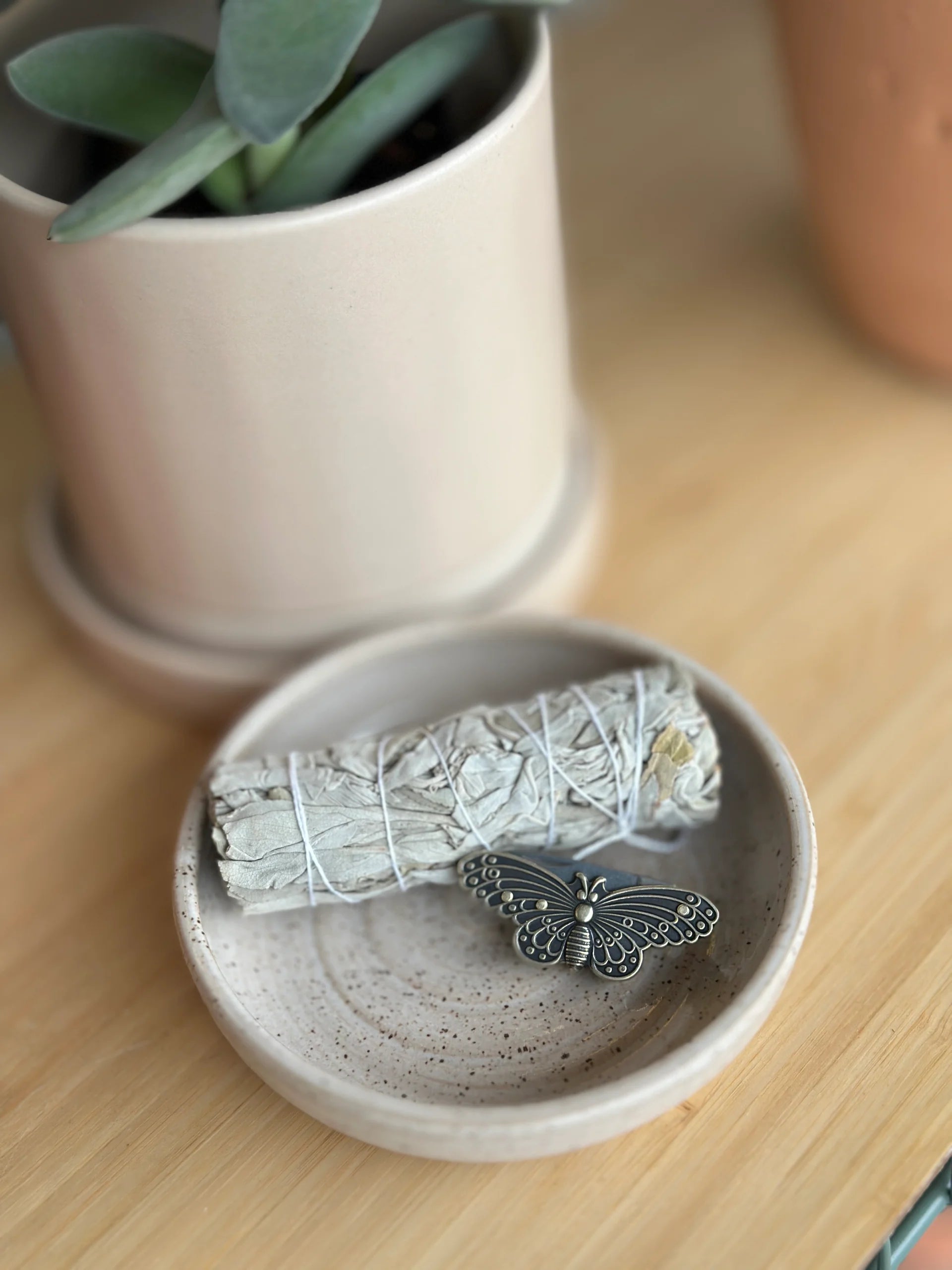 Brass Animal Pocket Knife - Butterfly