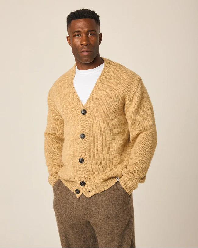 Bristol Cardigan - Sandstone
