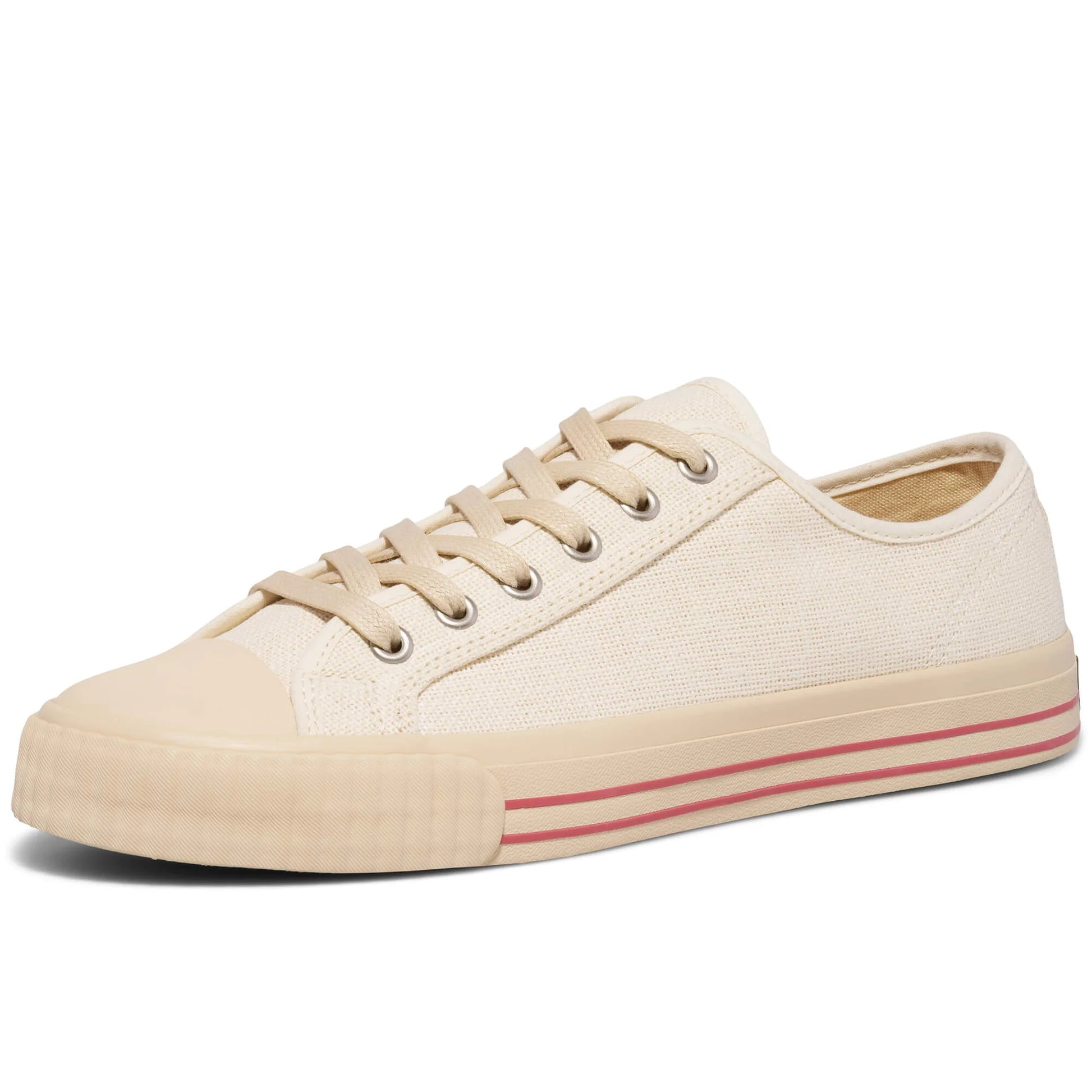Center Low-Top White/Biscotti