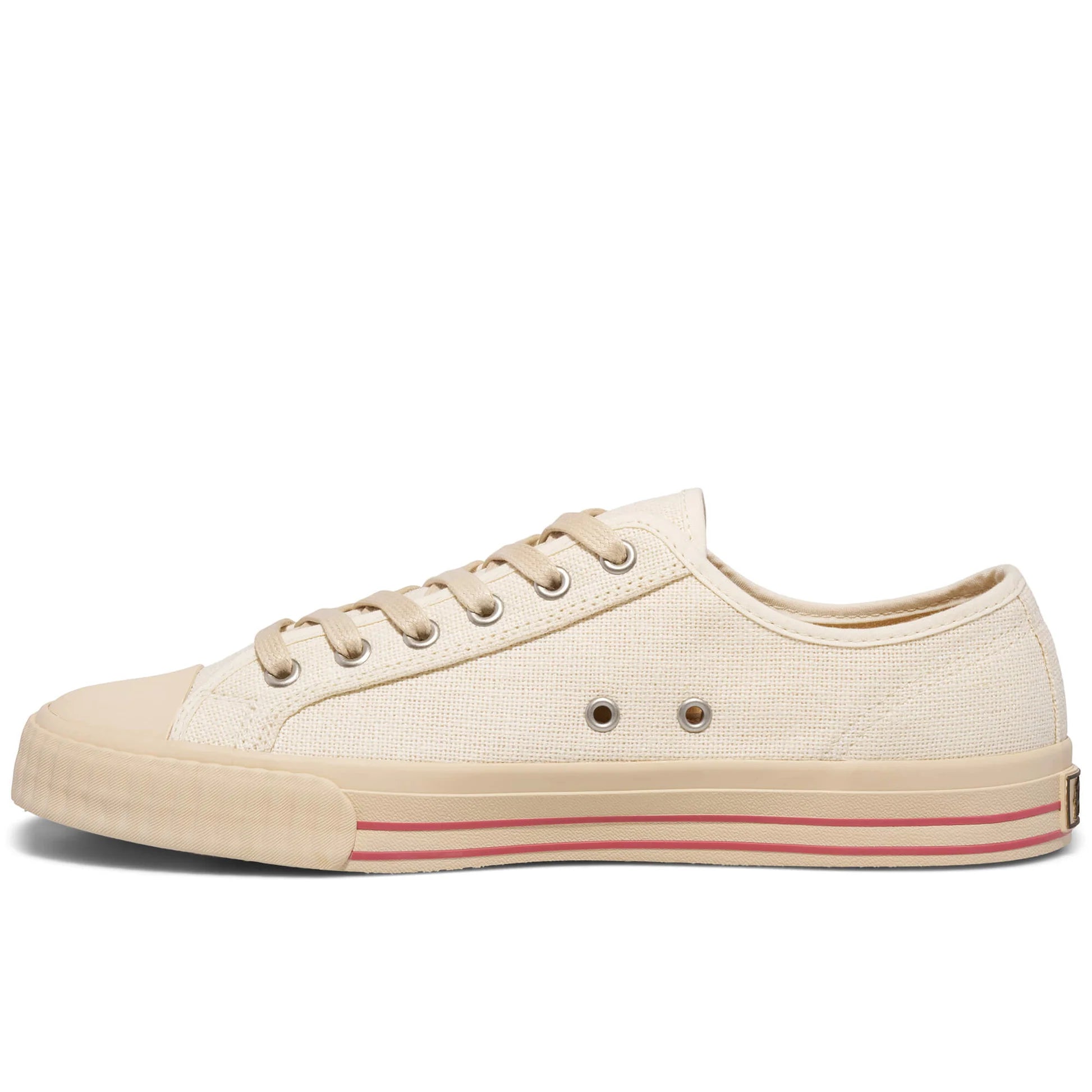 Center Low-Top White/Biscotti