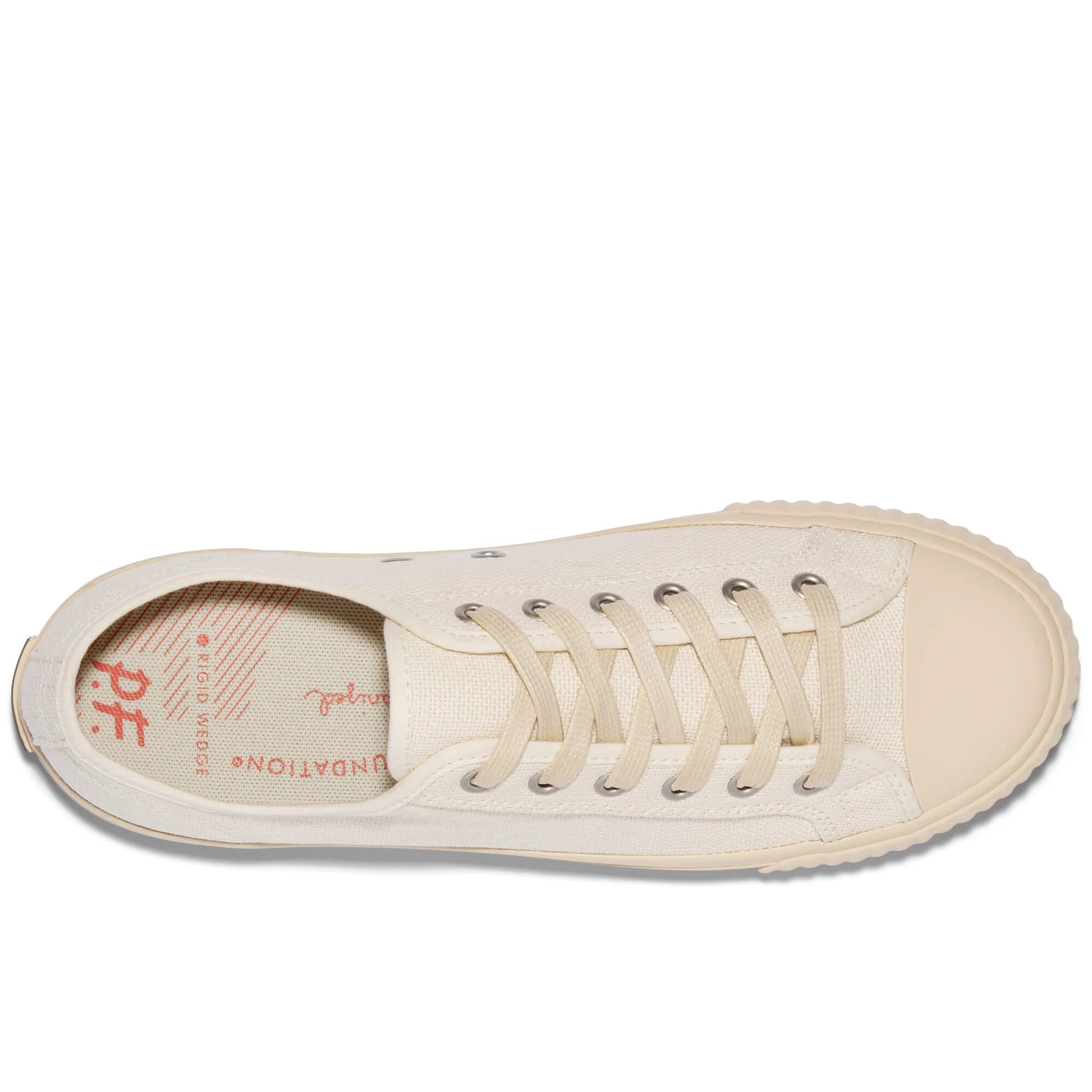 Center Low-Top White/Biscotti