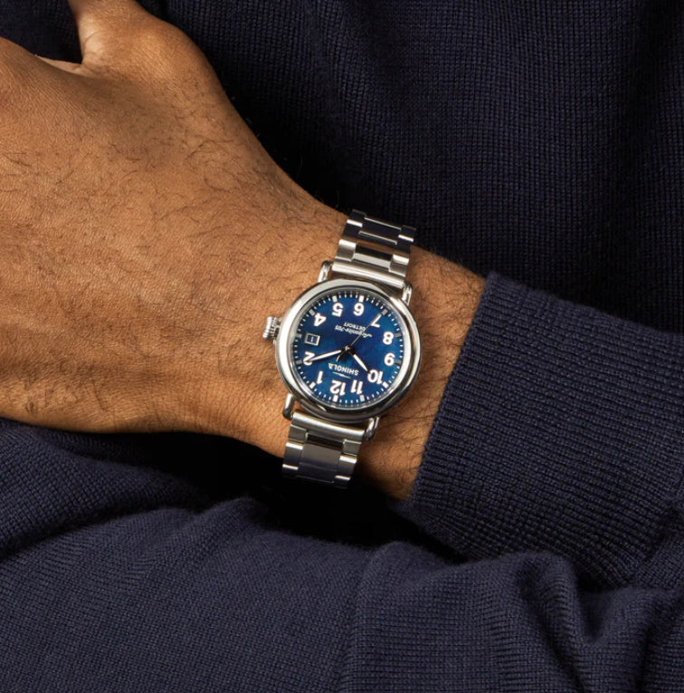 Runwell Watch 36 mm-Cadet Blue