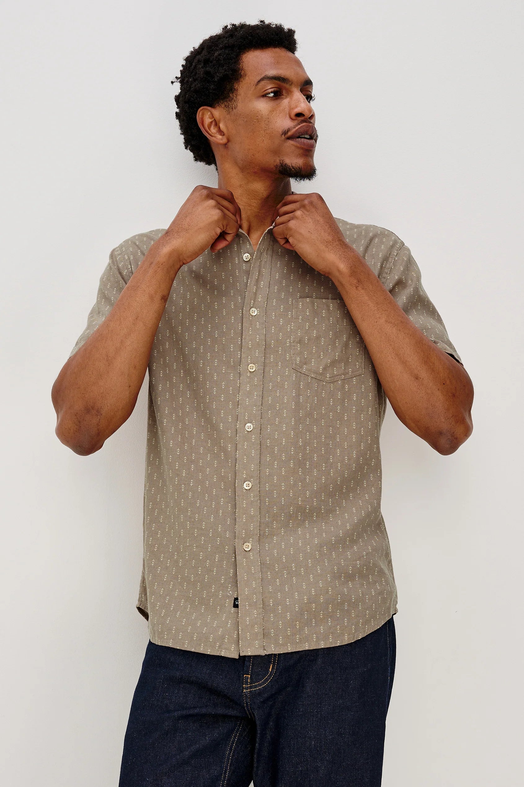 Carson Shirt - Arrow Dot Crater