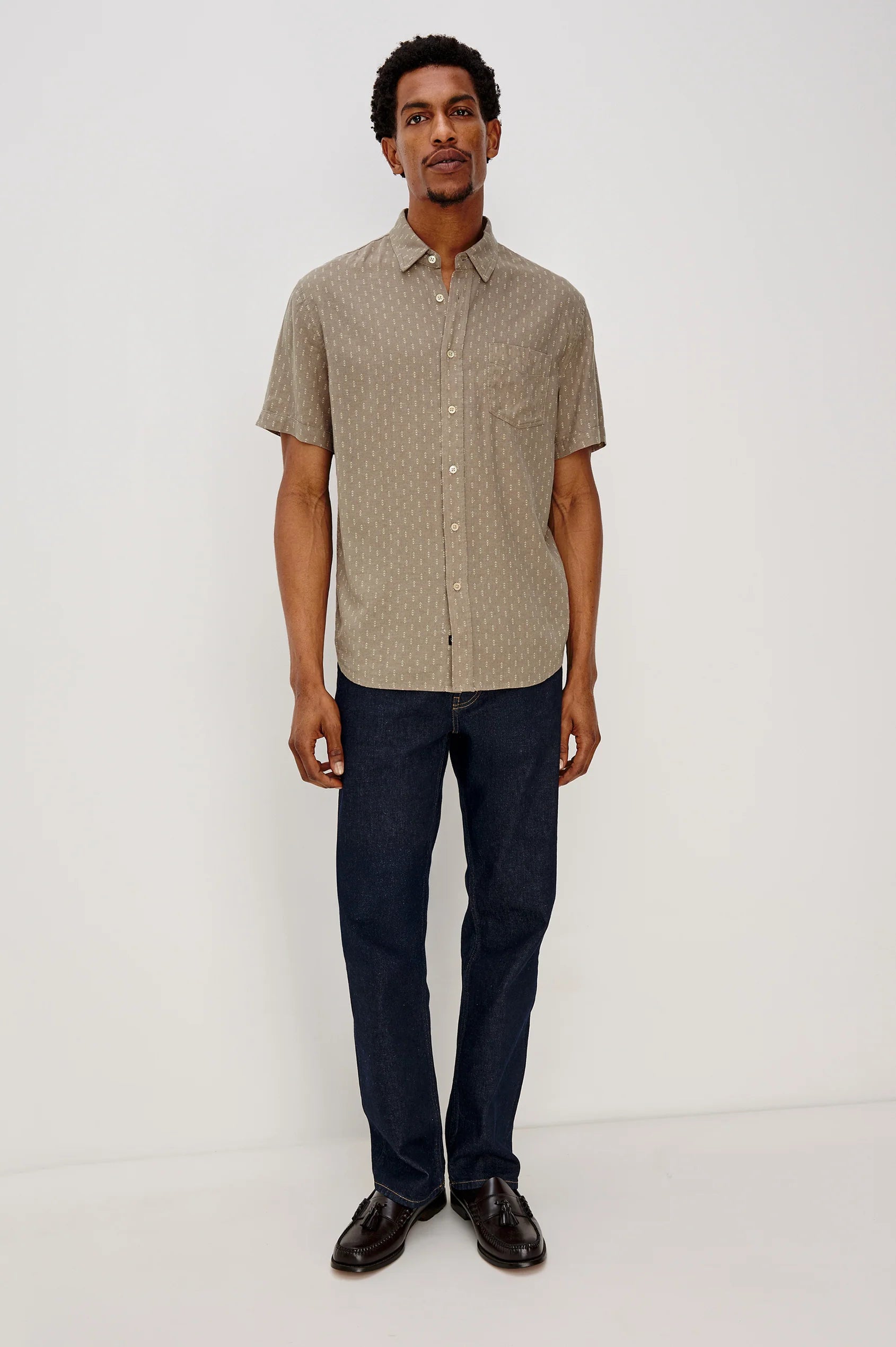 Carson Shirt - Arrow Dot Crater