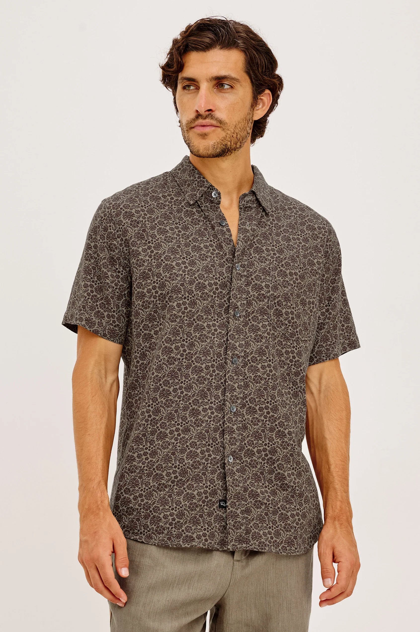 Carson Shirt - Red Rock Floral
