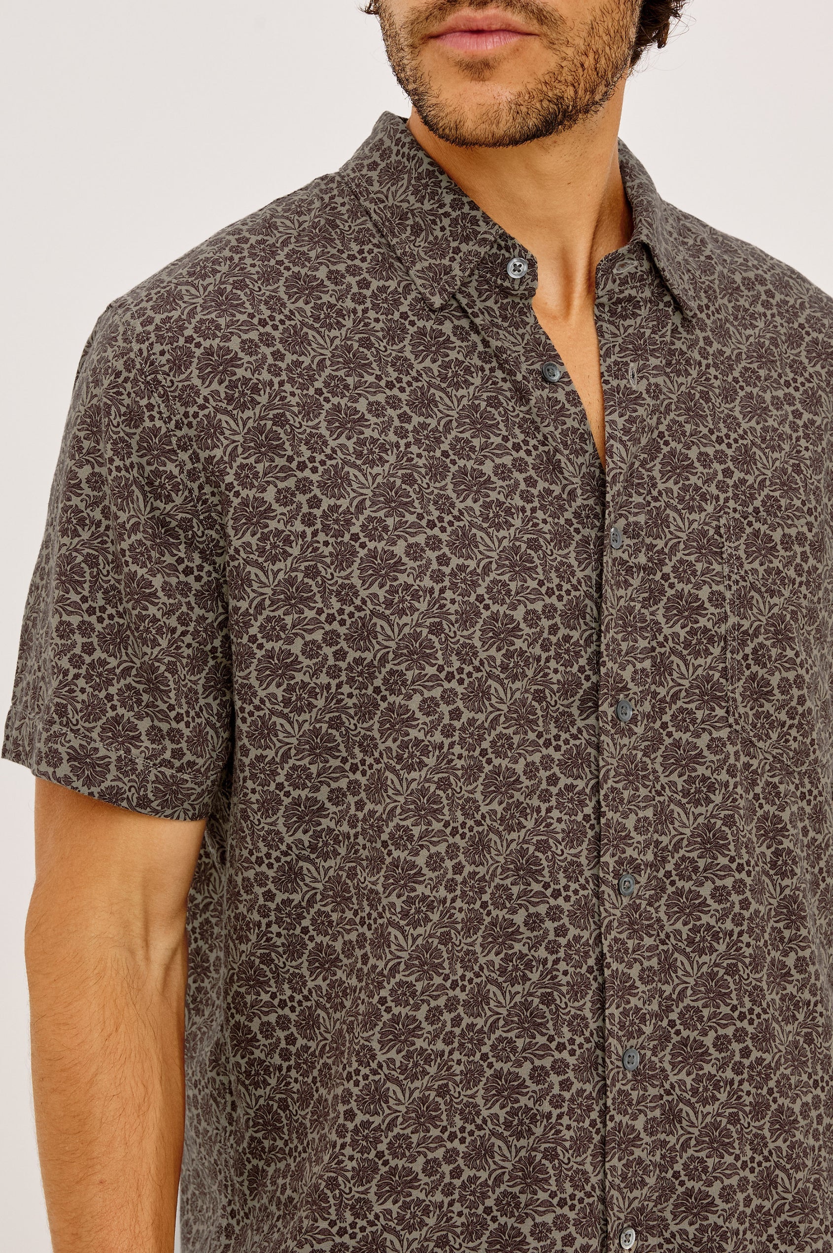 Carson Shirt - Red Rock Floral